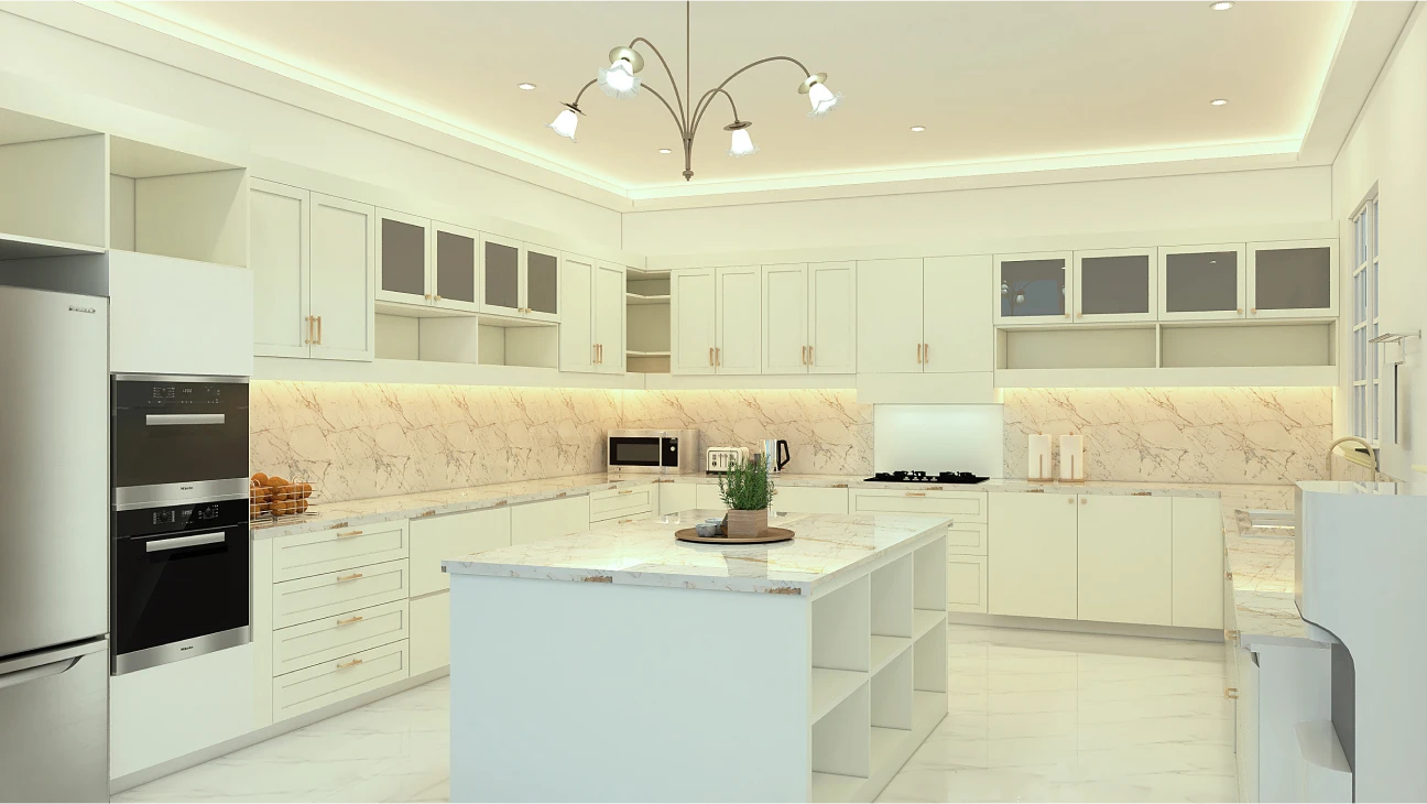 Basement Service Kitchen