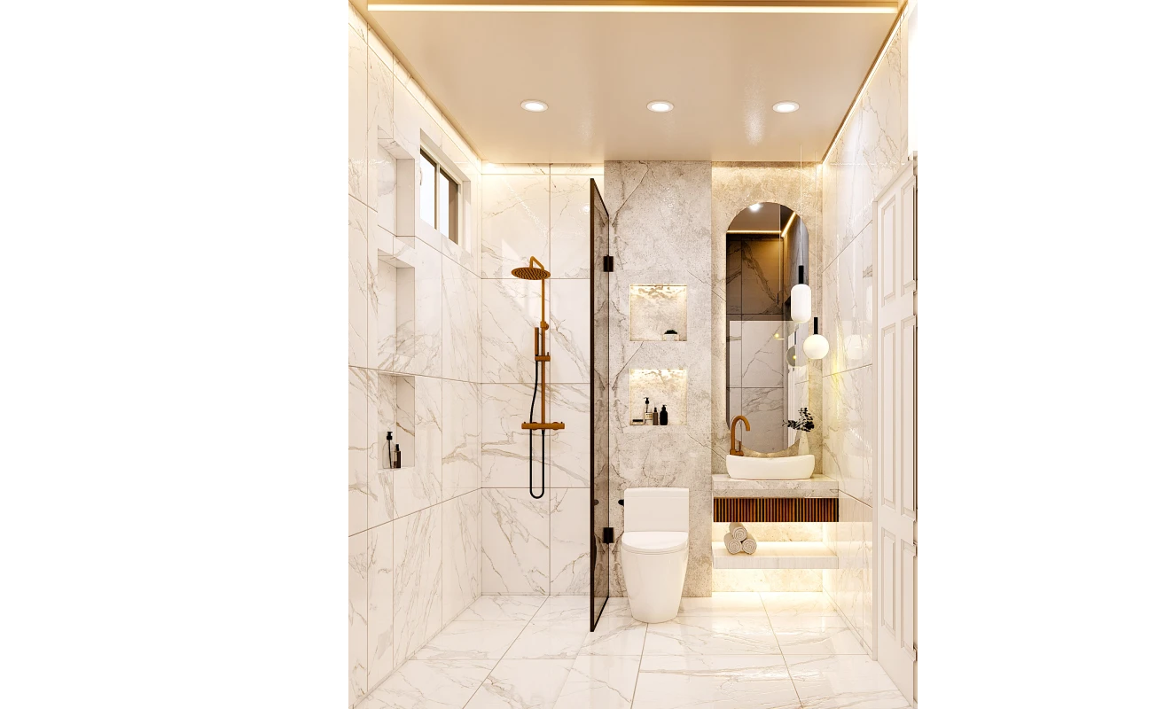 Girl's Bedroom Toilet & Bath